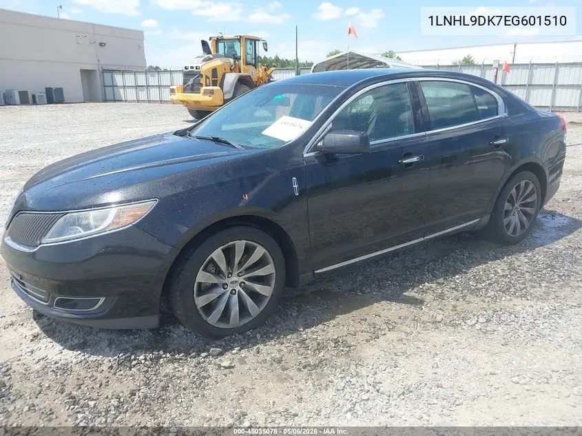 2014 Lincoln Mks VIN: 1LNHL9DK7EG601510 Lot: 45035078