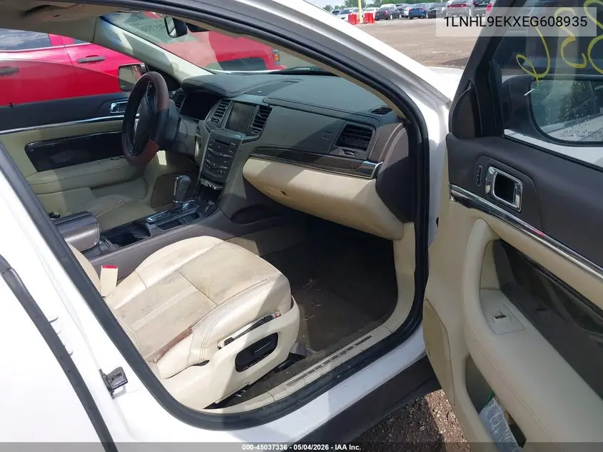 2014 Lincoln Mks VIN: 1LNHL9EKXEG608935 Lot: 45037336