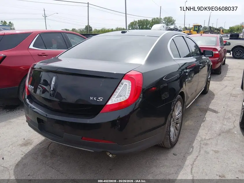 2014 Lincoln Mks VIN: 1LNHL9DK9EG608037 Lot: 45220038