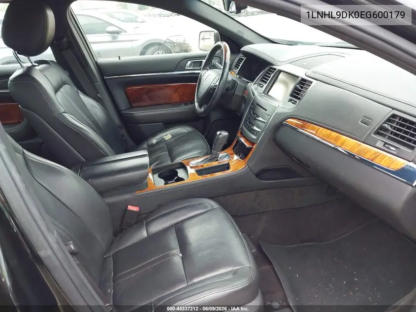 2014 Lincoln Mks VIN: 1LNHL9DK0EG600179 Lot: 45337212