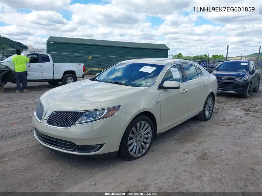 2014 Lincoln Mks VIN: 1LNHL9EK7EG601859 Lot: 45364909