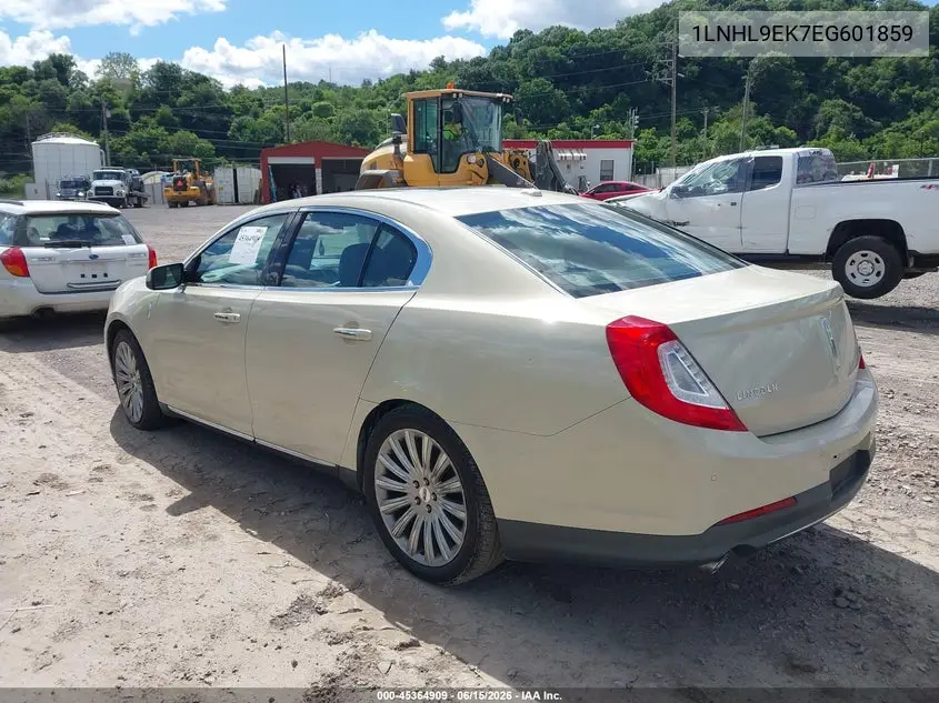 2014 Lincoln Mks VIN: 1LNHL9EK7EG601859 Lot: 45364909