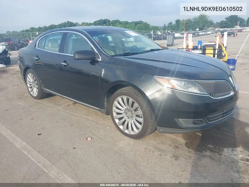 2014 Lincoln Mks VIN: 1LNHL9DK9EG610502 Lot: 45436475