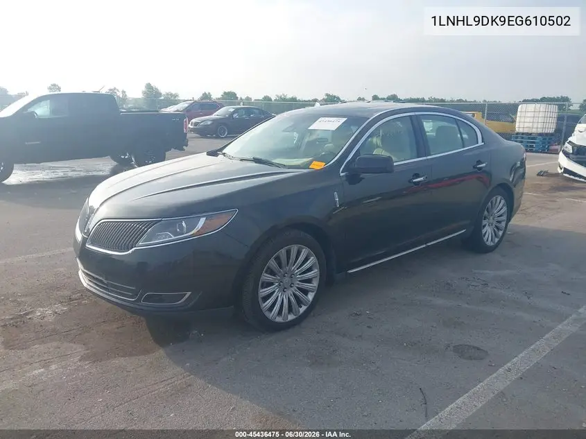 2014 Lincoln Mks VIN: 1LNHL9DK9EG610502 Lot: 45436475