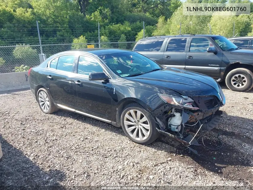 2014 Lincoln Mks VIN: 1LNHL9DK8EG601760 Lot: 45440050