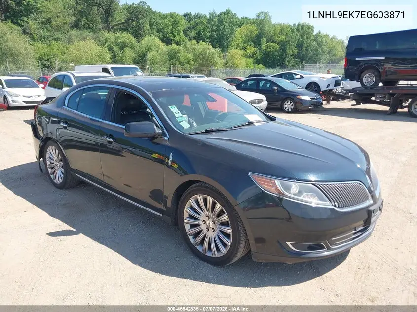 2014 Lincoln Mks VIN: 1LNHL9EK7EG603871 Lot: 45542835