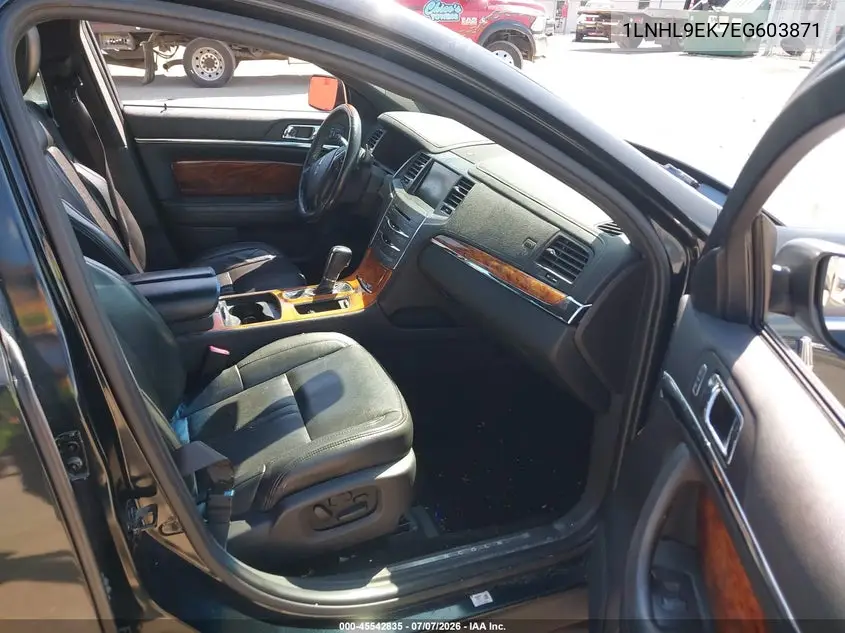 2014 Lincoln Mks VIN: 1LNHL9EK7EG603871 Lot: 45542835