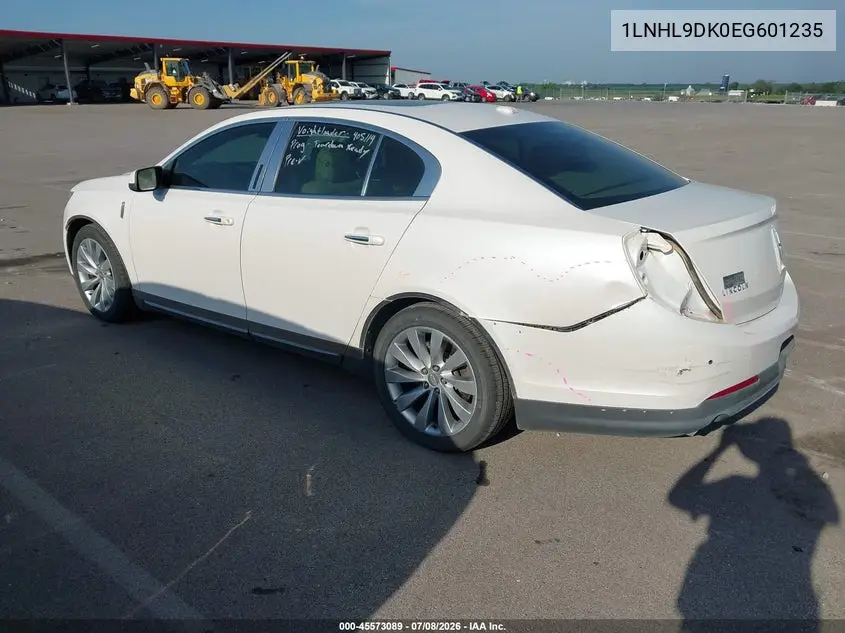 2014 Lincoln Mks VIN: 1LNHL9DK0EG601235 Lot: 45573089