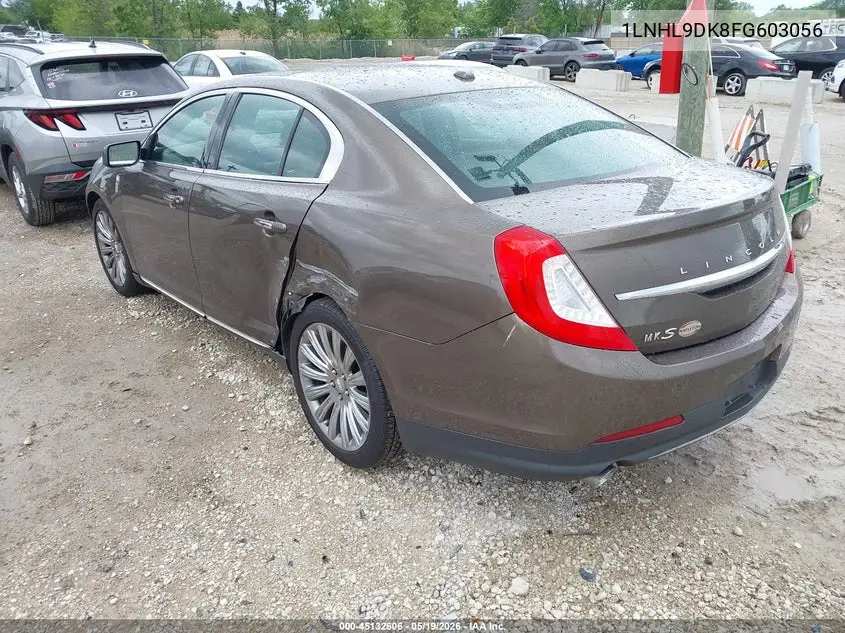 2015 Lincoln Mks VIN: 1LNHL9DK8FG603056 Lot: 45132606