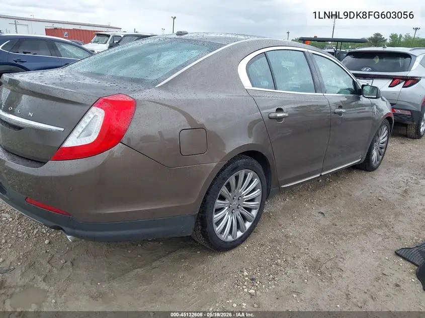 2015 Lincoln Mks VIN: 1LNHL9DK8FG603056 Lot: 45132606