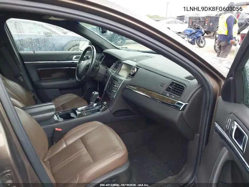 2015 Lincoln Mks VIN: 1LNHL9DK8FG603056 Lot: 45132606