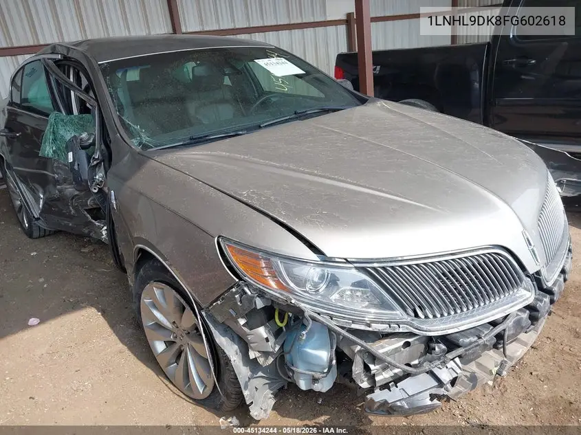 2015 Lincoln Mks VIN: 1LNHL9DK8FG602618 Lot: 45134244