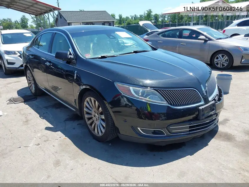 2015 Lincoln Mks VIN: 1LNHL9DK5FG608246 Lot: 45222276