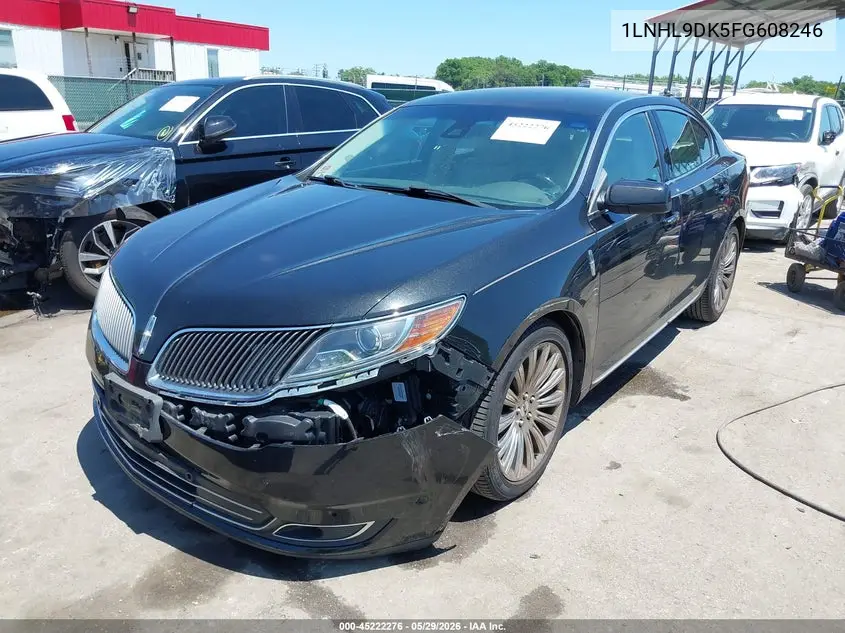 2015 Lincoln Mks VIN: 1LNHL9DK5FG608246 Lot: 45222276