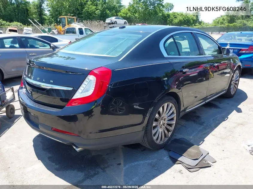 2015 Lincoln Mks VIN: 1LNHL9DK5FG608246 Lot: 45222276
