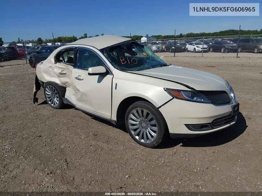 2015 Lincoln Mks VIN: 1LNHL9DK5FG606965 Lot: 45239359