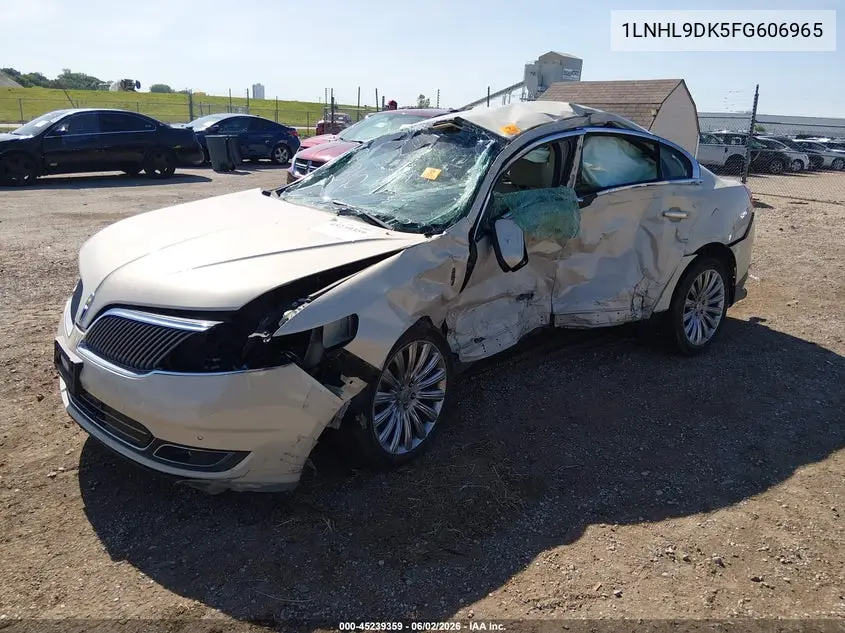 2015 Lincoln Mks VIN: 1LNHL9DK5FG606965 Lot: 45239359