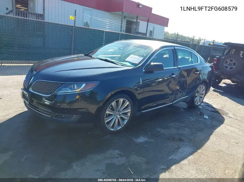 2015 Lincoln Mks Ecoboost VIN: 1LNHL9FT2FG608579 Lot: 45290702