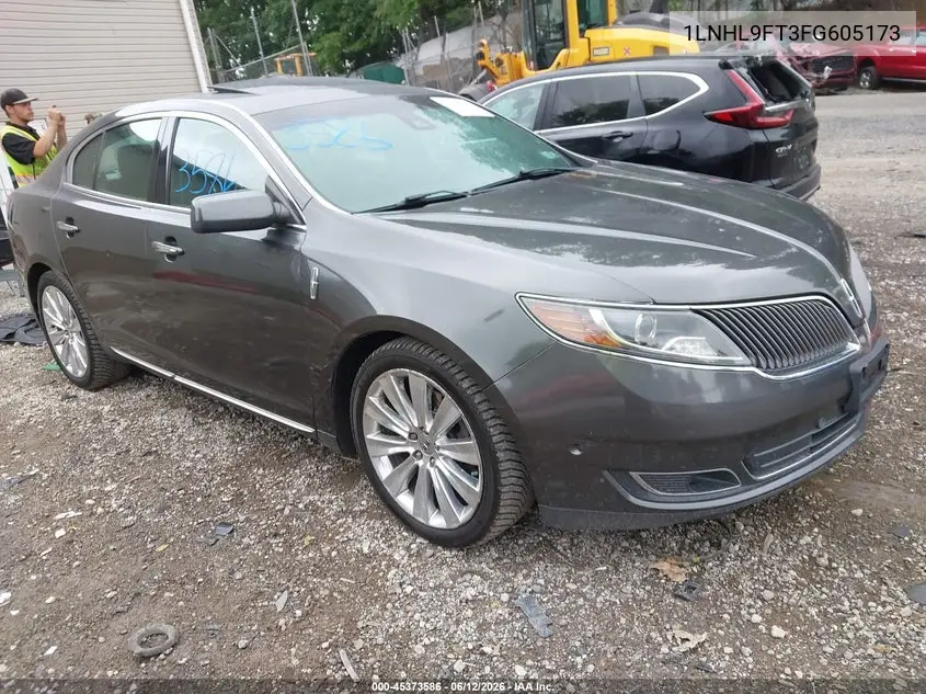 2015 Lincoln Mks Ecoboost VIN: 1LNHL9FT3FG605173 Lot: 45373586