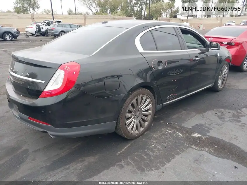 2015 Lincoln Mks VIN: 1LNHL9DK7FG607955 Lot: 45389488