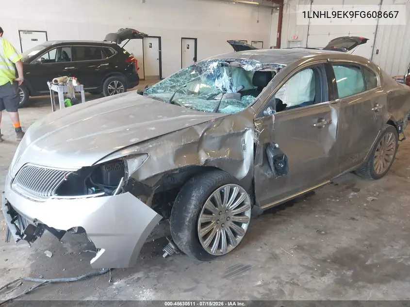 2015 Lincoln Mks VIN: 1LNHL9EK9FG608667 Lot: 45630511