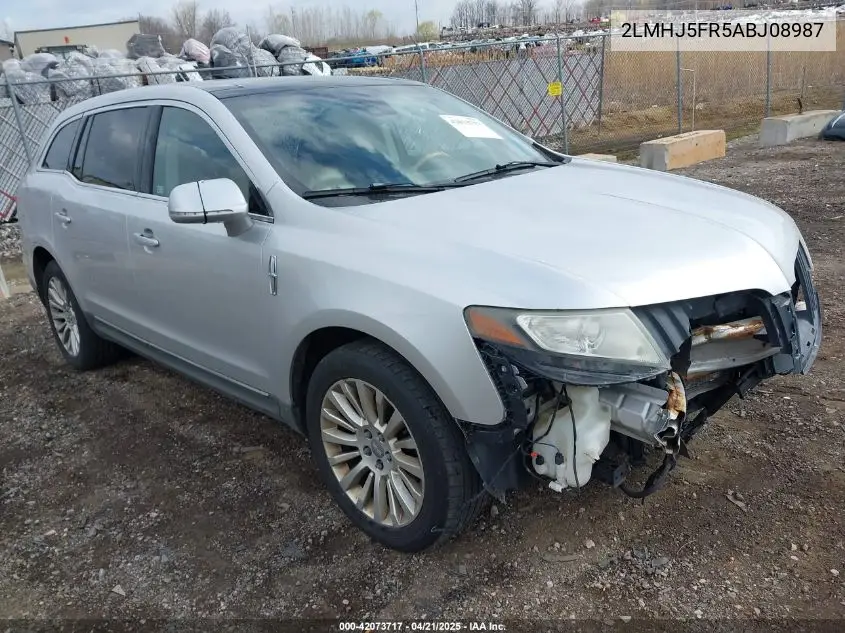 2010 Lincoln Mkt VIN: 2LMHJ5FR5ABJ08987 Lot: 42073717