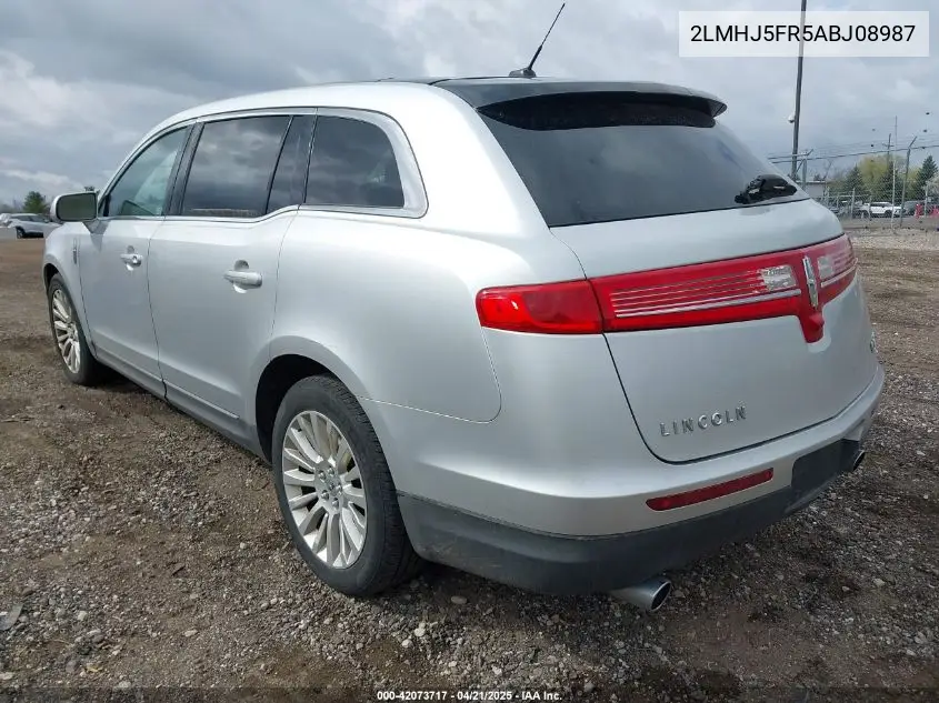 2010 Lincoln Mkt VIN: 2LMHJ5FR5ABJ08987 Lot: 42073717