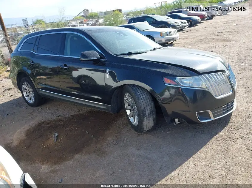 2010 Lincoln Mkt VIN: 2LMHJ5FR5ABJ16345 Lot: 44743040