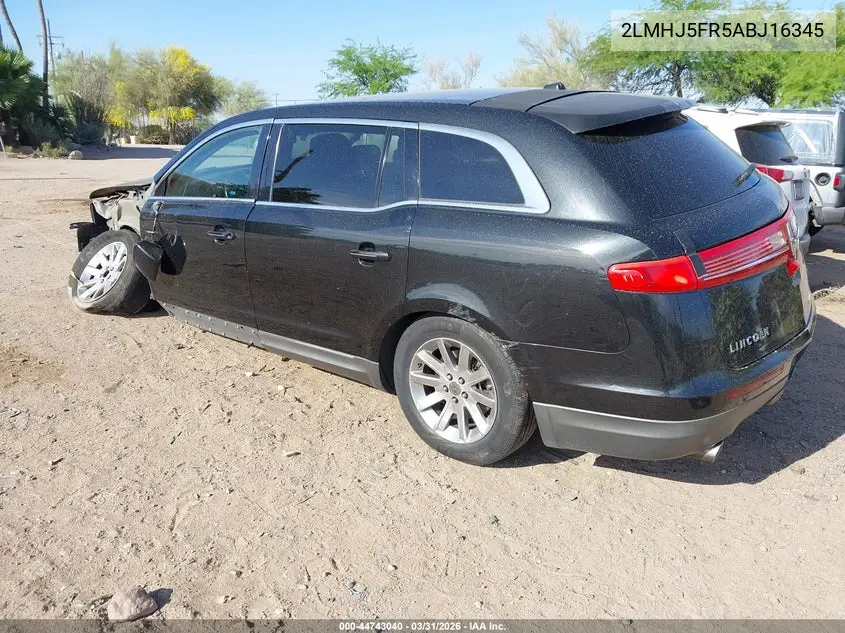 2010 Lincoln Mkt VIN: 2LMHJ5FR5ABJ16345 Lot: 44743040