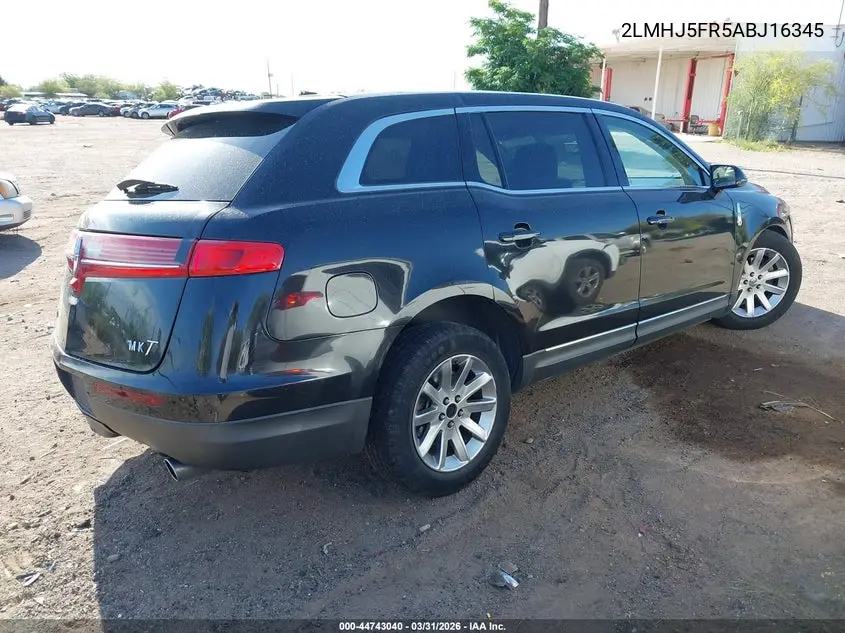 2010 Lincoln Mkt VIN: 2LMHJ5FR5ABJ16345 Lot: 44743040