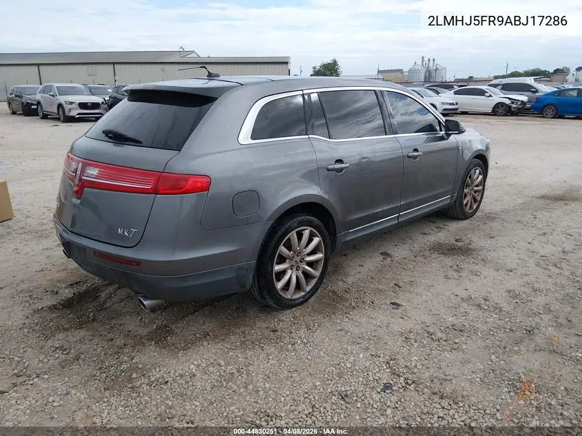 2010 Lincoln Mkt VIN: 2LMHJ5FR9ABJ17286 Lot: 44830251