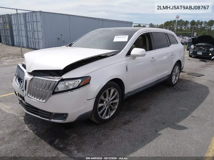 2010 Lincoln Mkt Ecoboost VIN: 2LMHJ5AT9ABJ08767 Lot: 45082025