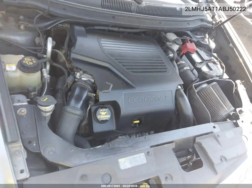 2010 Lincoln Mkt Ecoboost VIN: 2LMHJ5AT1ABJ50222 Lot: 45172092