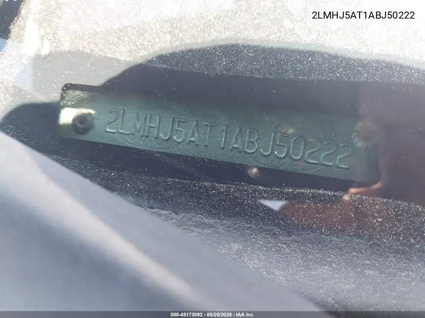 2010 Lincoln Mkt Ecoboost VIN: 2LMHJ5AT1ABJ50222 Lot: 45172092