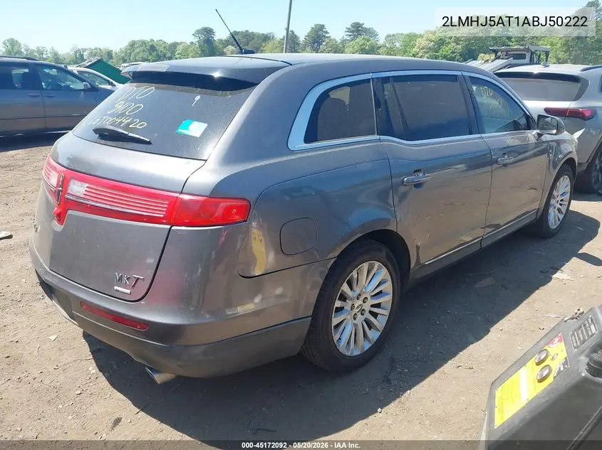 2010 Lincoln Mkt Ecoboost VIN: 2LMHJ5AT1ABJ50222 Lot: 45172092