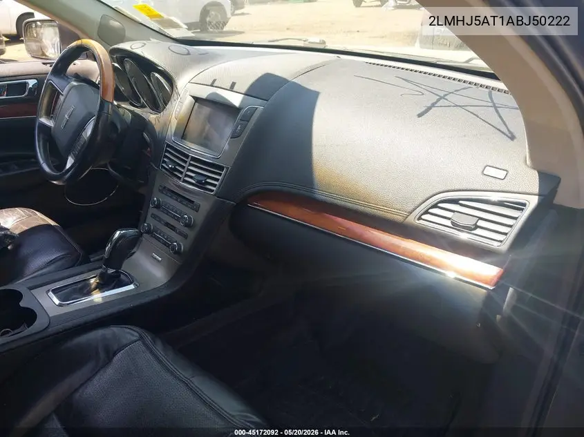 2010 Lincoln Mkt Ecoboost VIN: 2LMHJ5AT1ABJ50222 Lot: 45172092