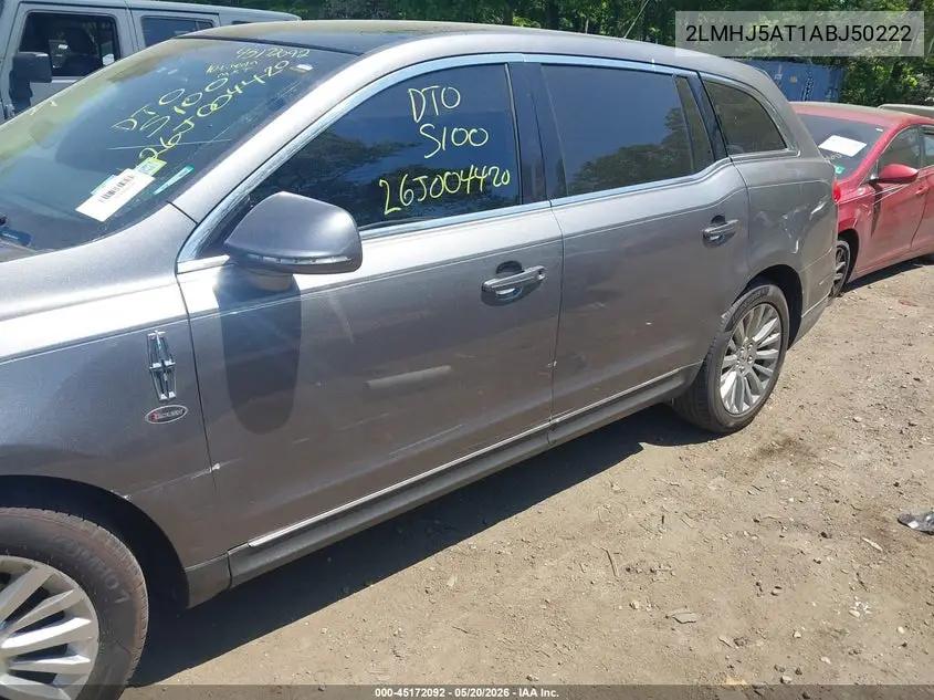 2010 Lincoln Mkt Ecoboost VIN: 2LMHJ5AT1ABJ50222 Lot: 45172092