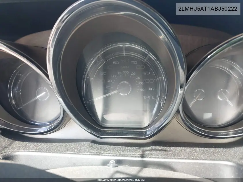 2010 Lincoln Mkt Ecoboost VIN: 2LMHJ5AT1ABJ50222 Lot: 45172092