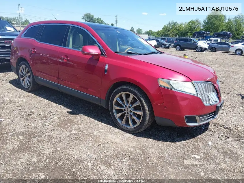 2010 Lincoln Mkt Ecoboost VIN: 2LMHJ5AT1ABJ10576 Lot: 45203856