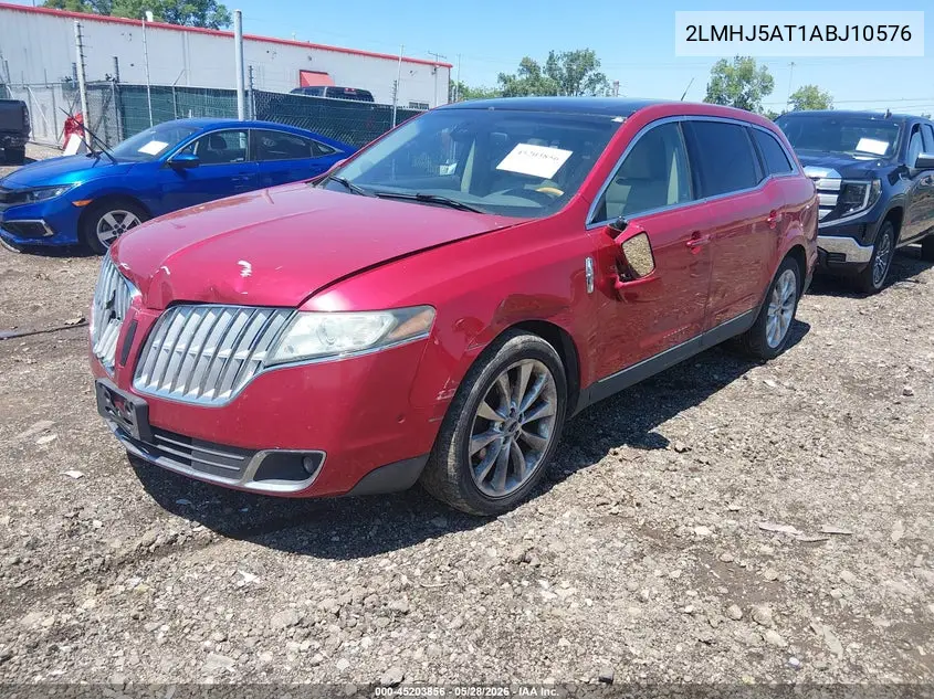 2010 Lincoln Mkt Ecoboost VIN: 2LMHJ5AT1ABJ10576 Lot: 45203856
