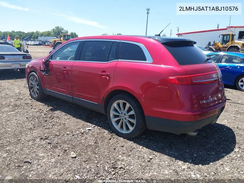 2010 Lincoln Mkt Ecoboost VIN: 2LMHJ5AT1ABJ10576 Lot: 45203856