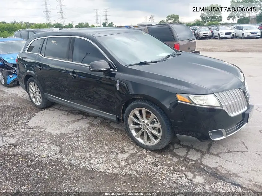 2010 Lincoln Mkt Ecoboost VIN: 2LMHJ5AT7ABJ06645 Lot: 45323021