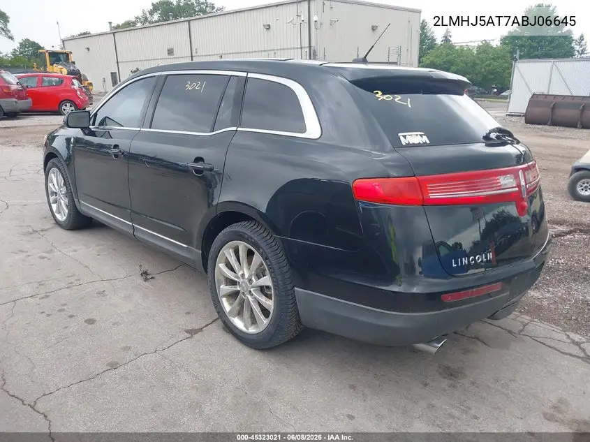 2010 Lincoln Mkt Ecoboost VIN: 2LMHJ5AT7ABJ06645 Lot: 45323021