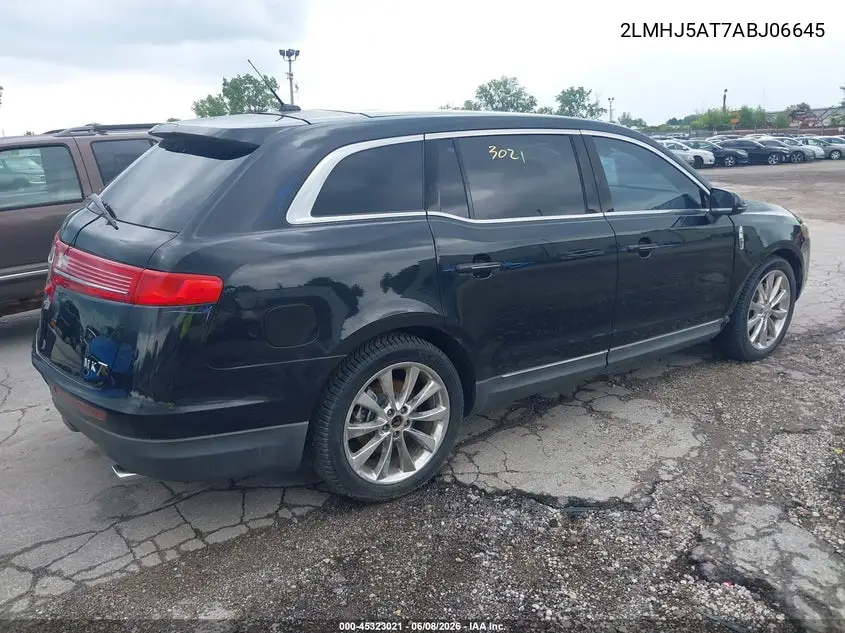 2010 Lincoln Mkt Ecoboost VIN: 2LMHJ5AT7ABJ06645 Lot: 45323021
