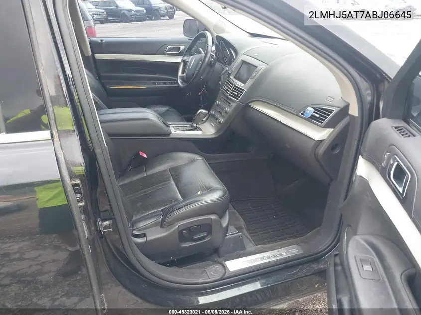 2010 Lincoln Mkt Ecoboost VIN: 2LMHJ5AT7ABJ06645 Lot: 45323021