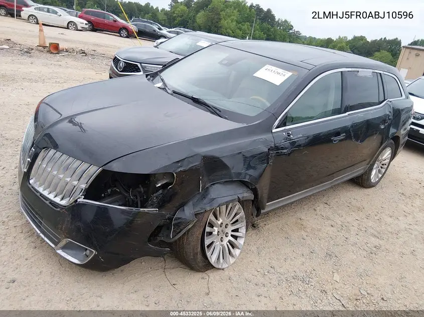 2010 Lincoln Mkt VIN: 2LMHJ5FR0ABJ10596 Lot: 45332025