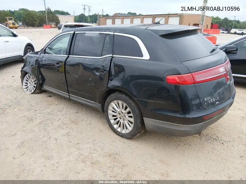 2010 Lincoln Mkt VIN: 2LMHJ5FR0ABJ10596 Lot: 45332025