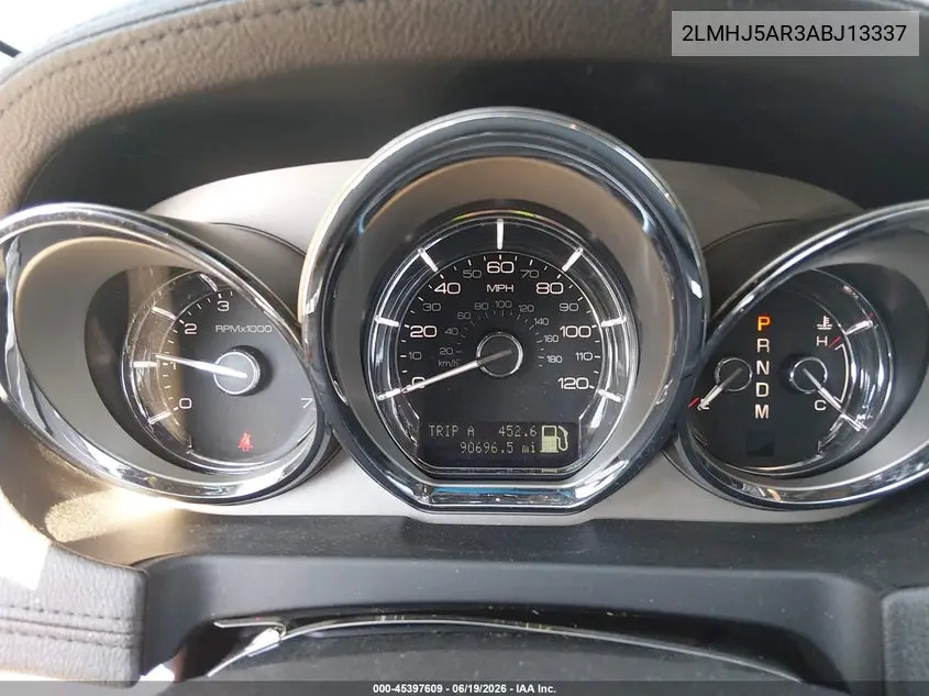 2010 Lincoln Mkt VIN: 2LMHJ5AR3ABJ13337 Lot: 45397609