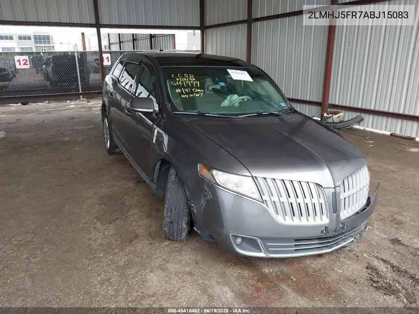 2010 Lincoln Mkt VIN: 2LMHJ5FR7ABJ15083 Lot: 45415462