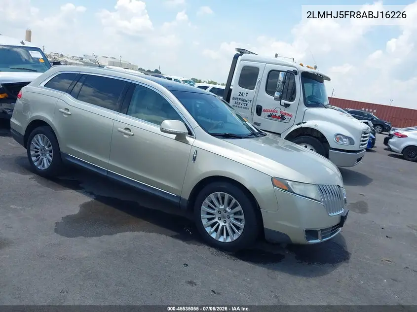2010 Lincoln Mkt VIN: 2LMHJ5FR8ABJ16226 Lot: 45535055